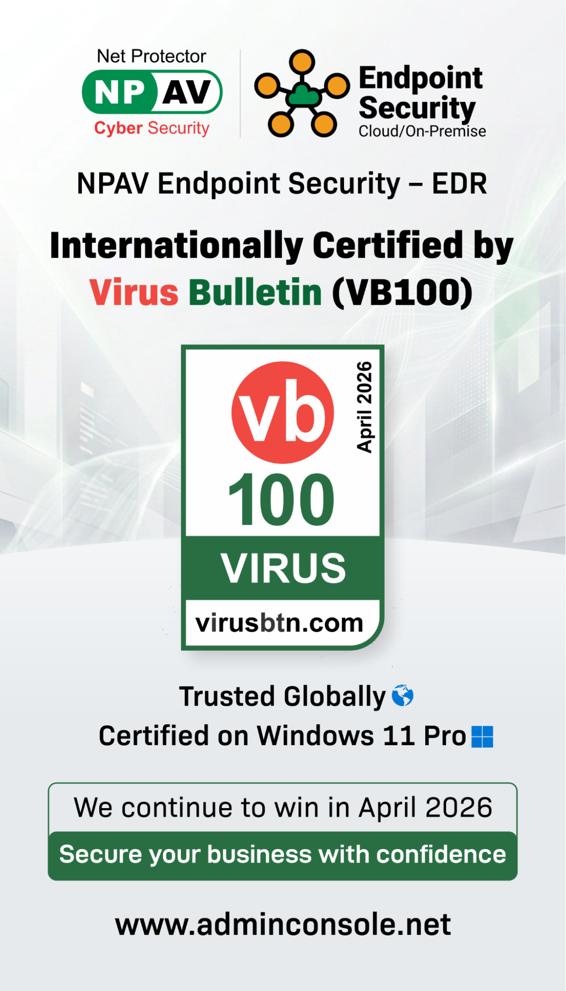VB100 Certification April 2026