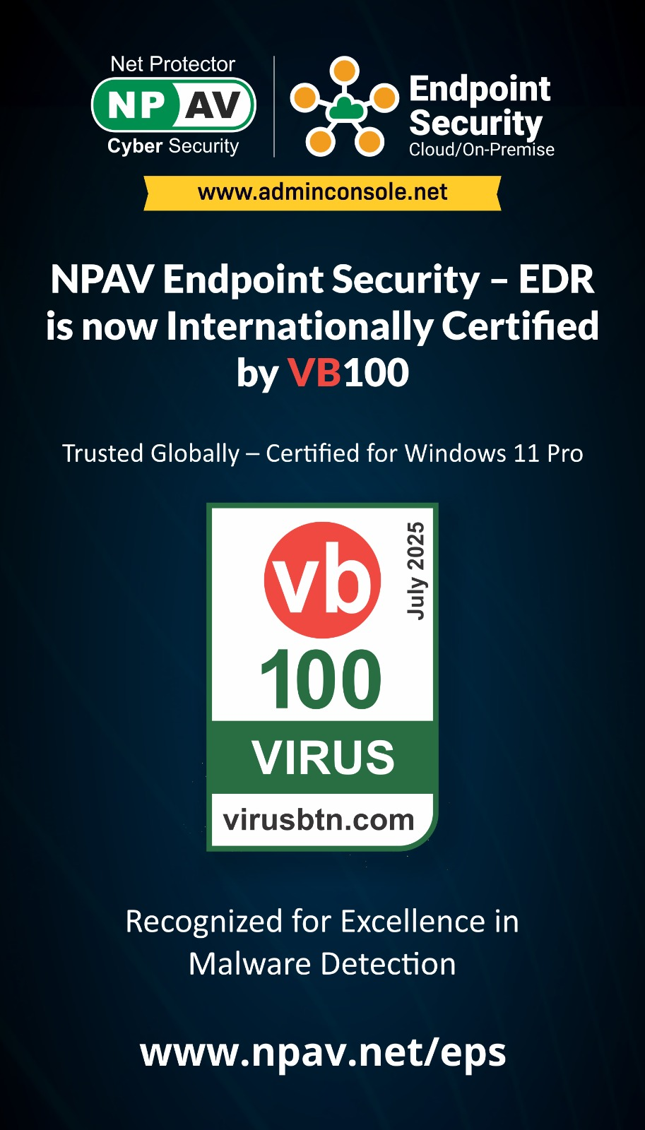 VB100 Certification July 2025