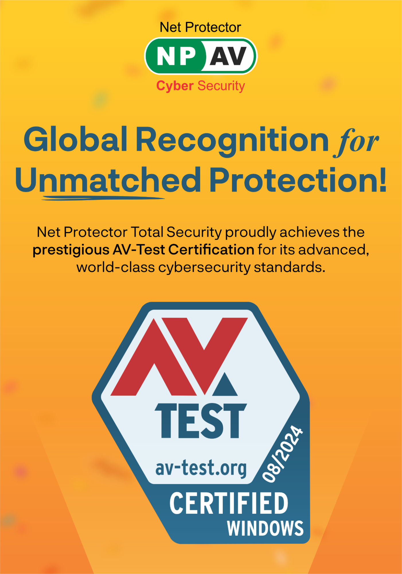 AV-Test Certified Windows