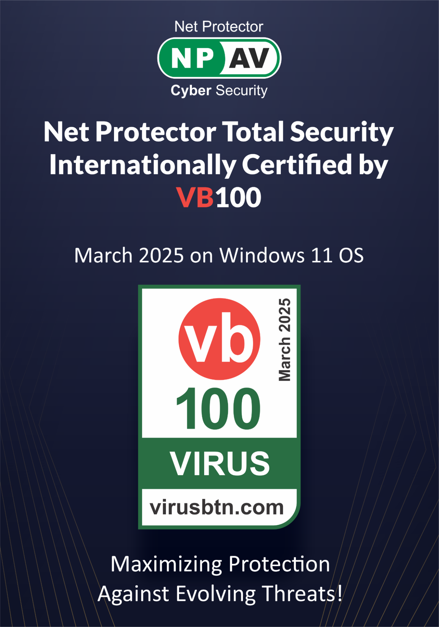 VB100 Certification March 2025