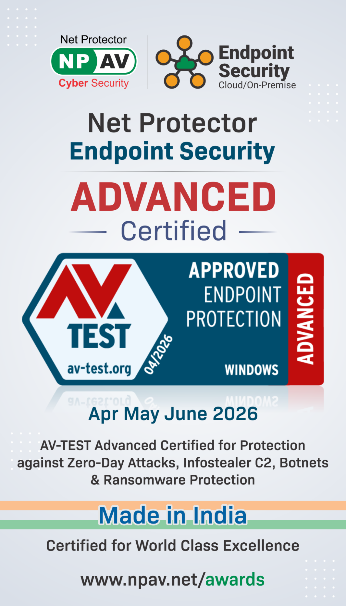 AV-Test Advanced Certified April 2026