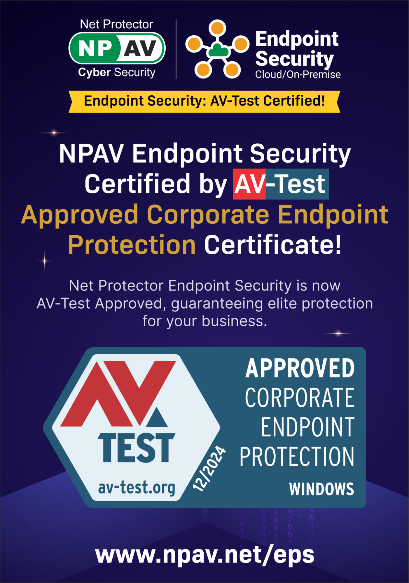 AV-Test Approved Corporate Endpoint Protection
